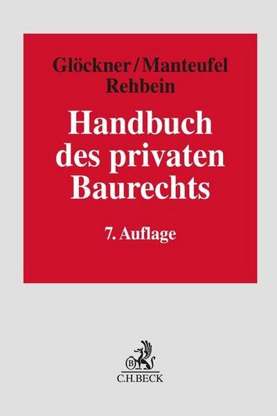 Handbuch des privaten Baurechts