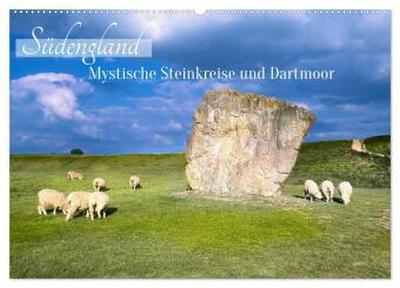 Südengland - Mystische Steinkreise und Dartmoor (Wandkalender 2026 DIN A2 quer), CALVENDO Monatskalender