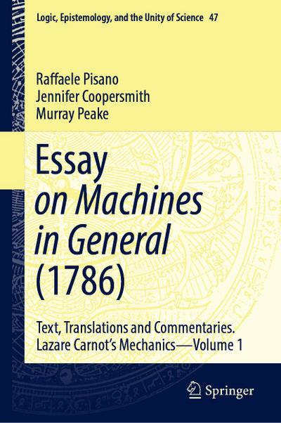 Essay on Machines in General (1786)