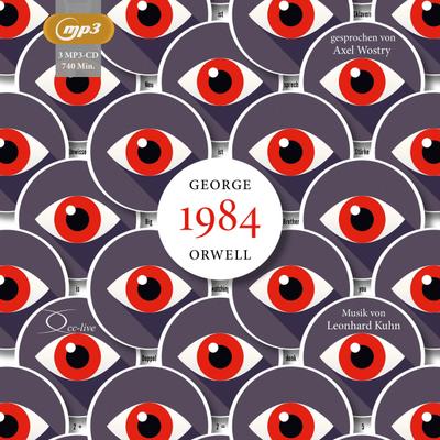 1984, 3 Audio-CD, MP3