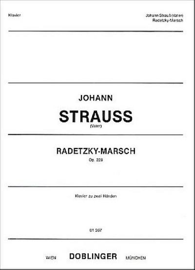Radetzky-Marsch op.228für Klavier