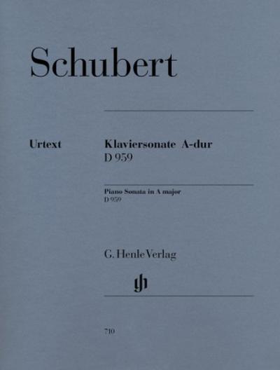 Schubert, Franz - Klaviersonate A-dur D 959