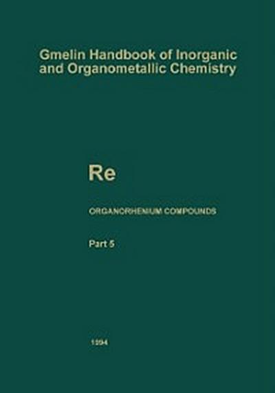 Re Organorhenium Compounds