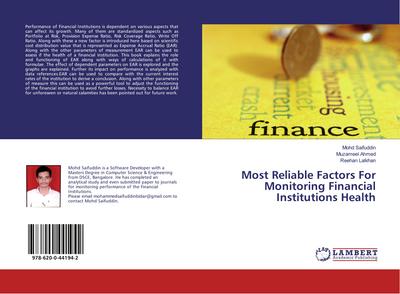 Most Reliable Factors For Monitoring Financial Institutions Health