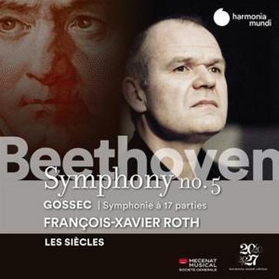 Beethoven: Symphony No. 5 - Gossec: Symphonie ... di