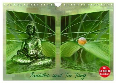 Buddha und Yin Yang (Wandkalender 2027 DIN A4 quer), CALVENDO Monatskalender