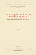 Techniques of Irony in Anatole France