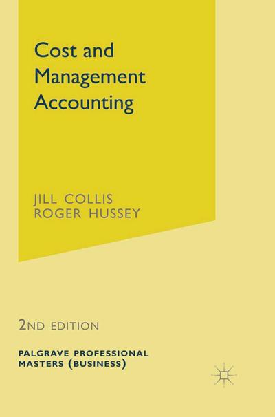 Cost and Management Accounting