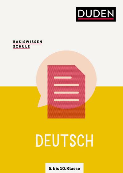 Basiswissen Schule  Deutsch 5. bis 10. Klasse