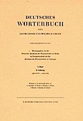 Deutsches Wörterbuch. Neubearbeitung: Band I: Lief