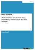 ’Weltfernsehen’ - die internationale V