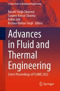 Advances in Fluid and Thermal Engineering