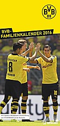 Borussia Dortmund Familienplaner 2016 - BVB 2016 Familienkalender - 23 x 48 cm