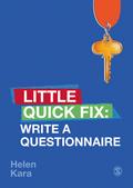 Write a Questionnaire