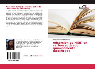 Adsorción de Ni(II) en carbon activado químicamente modificado
