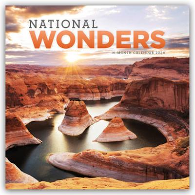 National Wonders - Wunder der Welt 2026 - Wand-Kalender