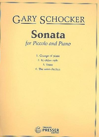 Sonatafor piccolo and piano