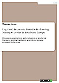 Legal and Economic Basis for Performing Mining Activities in Southeast Europe