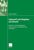 Lebensstil und Umgehen mit Umwelt