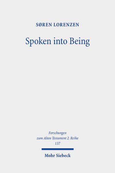 Spoken into Being