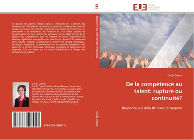 De la compétence au talent: rupture ou continuité?