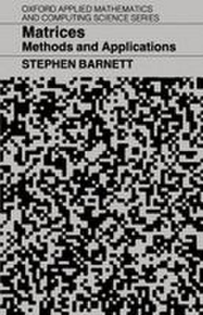 Matrices ’ Methods and Applications’