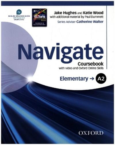 Navigate: Elementary A2. Coursebook with DVD and online skills