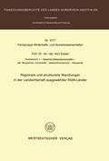 Regionale und strukturelle Wandlungen in der Landw