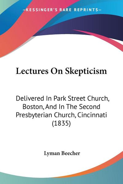 Lectures On Skepticism