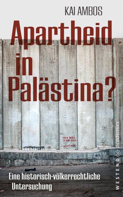 Apartheid in Palästina?