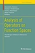 Analysis of Operators on Function Spaces