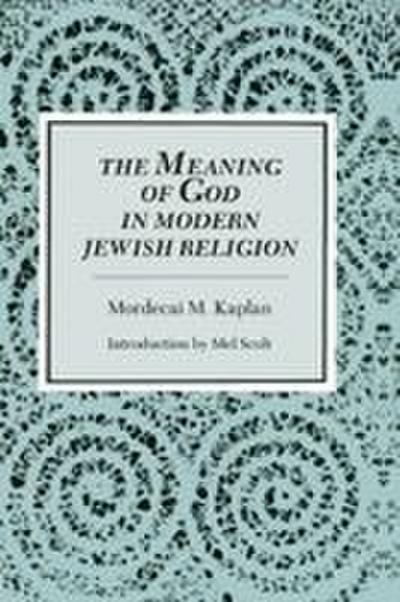 Meaning of God in Modern Jewish Religion