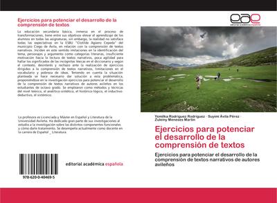 Ejercicios para potenciar el desarrollo de la comprensión de textos