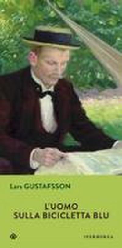 L’ uomo sulla bicicletta blu