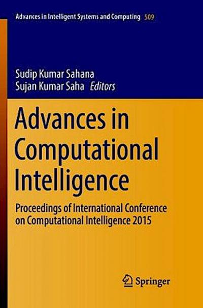 Advances in Computational Intelligence