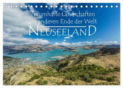 Neuseeland - Traumhafte Landschaften am anderen Ende der Welt (Tischkalender 2026 DIN A5 quer), CALVENDO Monatskalender