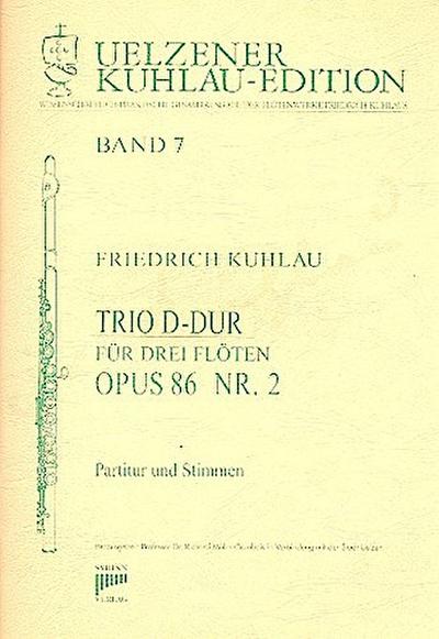 Trio D-Dur op.86,2 für 3 Flöten