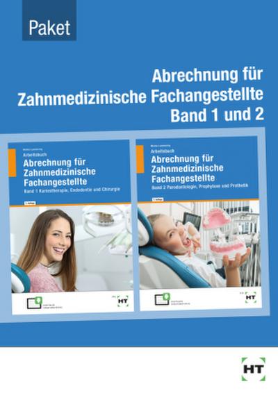 Paketangebot Abrechnung für Zahnmedizinische Fachangestellte Band 1 und 2