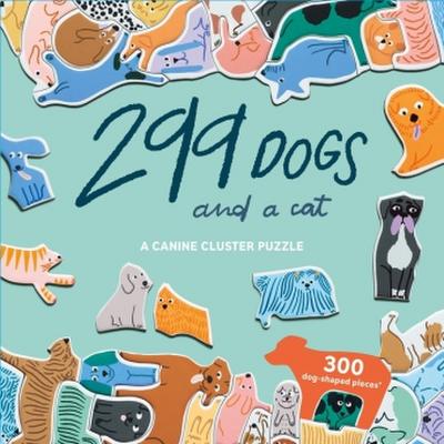299 Dogs (and a Cat) 300 Piece Cluster Puzzle