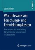 Wertrelevanz von Forschungs- und Entwicklungskosten