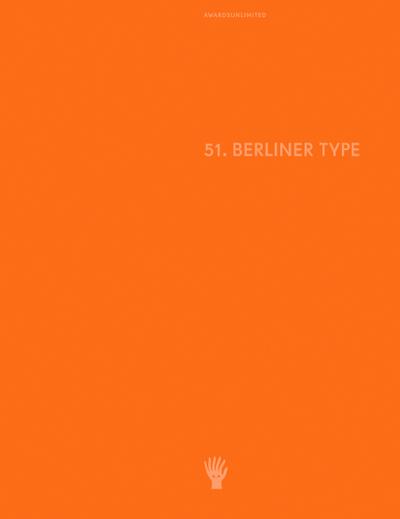Berliner Type Award