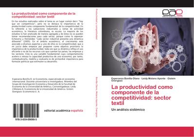 La productividad como componente de la competitividad: sector textil
