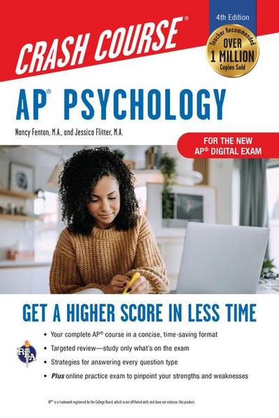 AP Psychology Crash Course, Book + Online