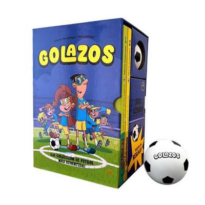 Estuche Golazos: 2 Libros + Pelota / The Super Goals Box Set: 2 Books + Soccer Ball (Spanish Edition)