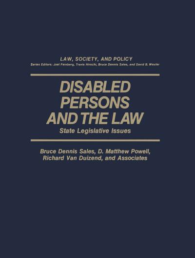 Disabled Persons and the Law