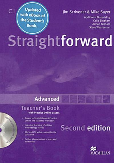 Straightforward, Advanced (Second Edition) Straightforward Second Edition, m. 1 Buch, m. 1 Beilage
