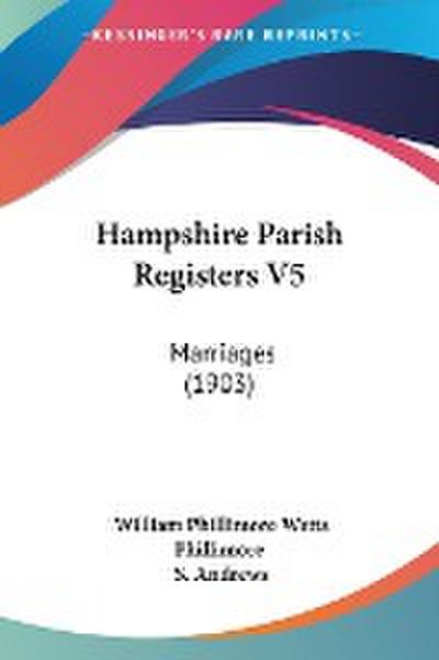 Hampshire Parish Registers V5