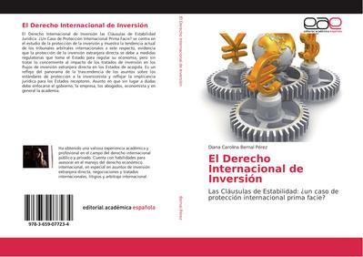 El Derecho Internacional de Inversión