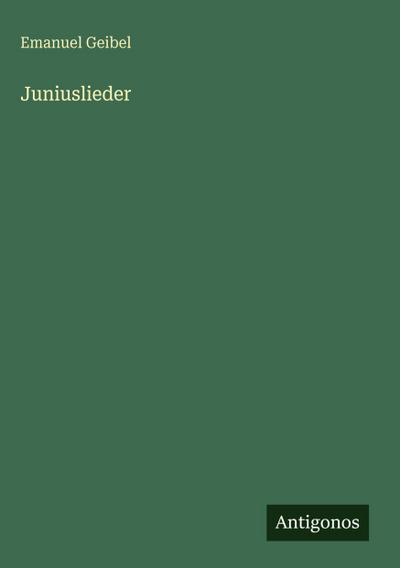Juniuslieder