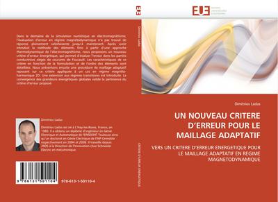 UN NOUVEAU CRITERE D’’ERREUR POUR LE MAILLAGE ADAPTATIF